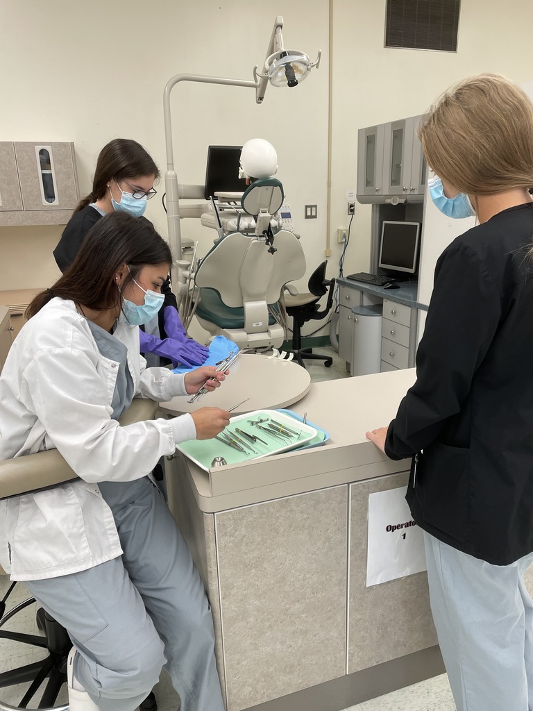 dental students learn instruments