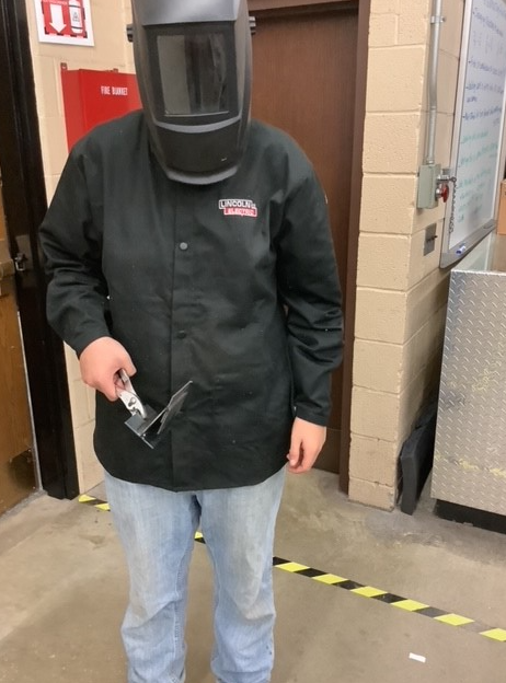 Welding Student