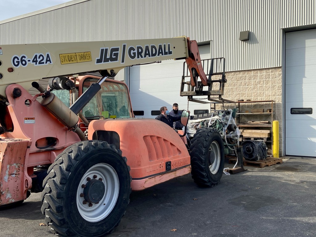 Masonry Delivery to Diesel with JLG 