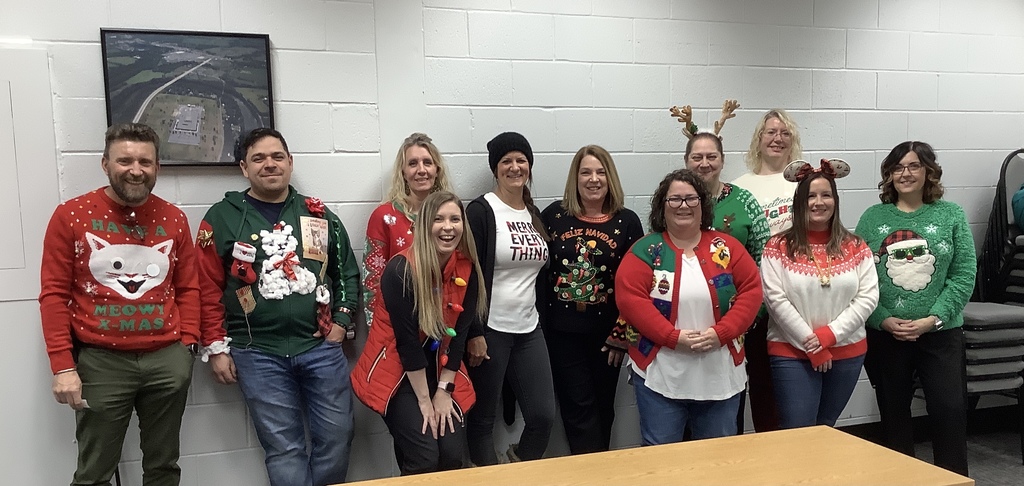CPACTC Staff Holiday Wear and Ugly Sweaters
