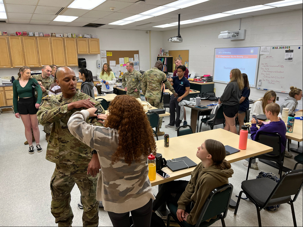 ARMY- Stop the Bleed Training in EHP